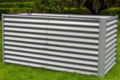 OUTFLEXX Hochbeet, Silber, Zincalume, Pulverbeschichtet, 180 X 90 X 84 Cm -Ausgewählte Geschäfte Für Garten- Und Outdoor-Produkte 3 13724.jpg