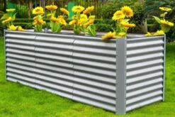 OUTFLEXX Set Hochbeet Mit Erweiterungsmodul, Silber, Zincalume, 180+80cm -Ausgewählte Geschäfte Für Garten- Und Outdoor-Produkte 3 16092.jpg