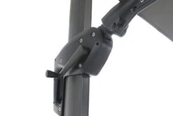 OUTFLEXX Ampelschirm, Anthrazit, Pulverbesch. Aluminium, 300x300 Cm, Inkl. Plattenständer, Twist-Funktion -Ausgewählte Geschäfte Für Garten- Und Outdoor-Produkte 3 16109.jpg