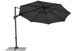 Schneider® SCHNEIDER Rhodos Eco Twist Ampelschirm, Anthrazit, Rund, Ø 300 Cm -Ausgewählte Geschäfte Für Garten- Und Outdoor-Produkte 3 16622.jpg