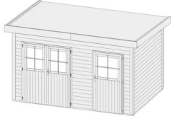 KARIBU Gartenhaus Tintrup, Fichtenholz 28 Mm, Flachdach -Ausgewählte Geschäfte Für Garten- Und Outdoor-Produkte 3 18038 2.jpg