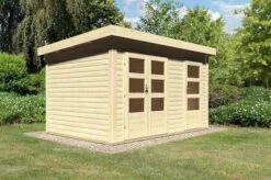 KARIBU Gartenhaus Schönbuch, Fichtenholz 38 Mm, Naturbelassen 8 KARIBU Gartenhaus Schönbuch, Fichtenholz 38 Mm, Naturbelassen -Ausgewählte Geschäfte Für Garten- Und Outdoor-Produkte 3 18040 1.jpg