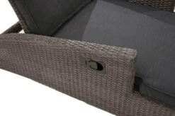 Ploß Rocking Comfort Rollliege, Grau/braun-meliert, Polyrattan, 195x65x42cm, Verstellbar, Hohe Sitzhöhe -Ausgewählte Geschäfte Für Garten- Und Outdoor-Produkte 3 18208.jpg