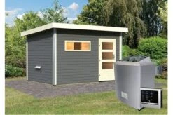 KARIBU Saunahaus Skrollan 3, Fichtenholz 38mm, Fronteinstieg, Ca. 8,8m² -Ausgewählte Geschäfte Für Garten- Und Outdoor-Produkte 3 18483 11.jpg