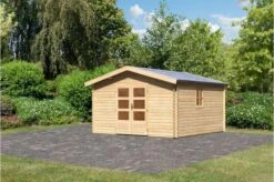 KARIBU Blockbohlenhaus Meldorf 6, Fichtenholz Ca. 40 Mm, Satteldach -Ausgewählte Geschäfte Für Garten- Und Outdoor-Produkte 3 19430 1.jpg