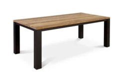OUTFLEXX Oxford Esstisch, Dark Grey/natur, Alu/recycled FSC®-Teak, 180 X 90 Cm, Rustikal Gebürstet -Ausgewählte Geschäfte Für Garten- Und Outdoor-Produkte 3 20333.jpg