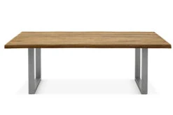 OUTFLEXX Esstisch, Natur, Edelstahl & Recycled FSC-Teak, 200 X 100 Cm, Baumkante -Ausgewählte Geschäfte Für Garten- Und Outdoor-Produkte 3 20355.jpg