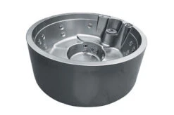 Outtech Steel Art Aqua Whirlpool, Silber/grau, 180x180x73 Cm,5 Pers., LCD Balboa Anzeige, Rund -Ausgewählte Geschäfte Für Garten- Und Outdoor-Produkte 3 21292.jpg