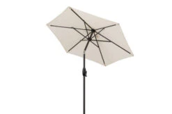 DOPPLER Basic Lift Neo Mittelstockschirm, Natur, Alu/Polyester, Ø180 Cm, Mit Kurbel, Höhenverstellbar -Ausgewählte Geschäfte Für Garten- Und Outdoor-Produkte 3 22348.jpg