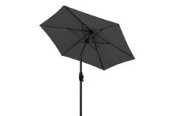 DOPPLER Basic Lift Neo Mittelstockschirm, Anthrazit, Alu/Polyester, Ø180 Cm, Mit Kurbel, Höhenverstellbar -Ausgewählte Geschäfte Für Garten- Und Outdoor-Produkte 3 22349.jpg