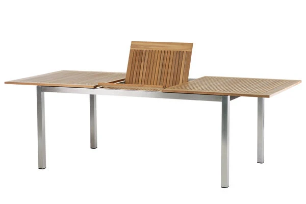 Ausziehtisch Roma Aus Edelstahl/Teak Von Diamond Garden, Ca. 180/240x100 Cm 6 Ausziehtisch Roma Aus Edelstahl/Teak Von Diamond Garden, Ca. 180/240x100 Cm – Bild 4