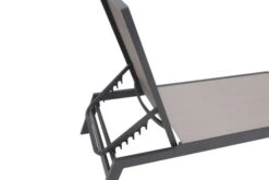 VILLANA 2er-Set Sonnenliegen, Silber/schwarz, Alu/Textil, 198x66x32cm, Mit Beistelltisch 45x45cm -Ausgewählte Geschäfte Für Garten- Und Outdoor-Produkte 4 13886.jpg