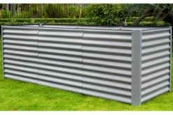 OUTFLEXX Set Hochbeet Mit Erweiterungsmodul, Silber, Zincalume, 180+80cm -Ausgewählte Geschäfte Für Garten- Und Outdoor-Produkte 4 16092.jpg
