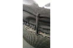 OUTFLEXX Sonneninsel, Grau, Polyrattan, Halbrund, 193 X 104 X 74 Cm, Hocker Drehbar, Dach Klappbar -Ausgewählte Geschäfte Für Garten- Und Outdoor-Produkte 4 16110.jpg