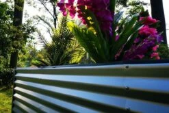 OUTFLEXX Eck-Hochbeet, Silber, Zincalume, 270x270x90x84cm -Ausgewählte Geschäfte Für Garten- Und Outdoor-Produkte 4 18173.jpg