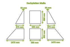 OUTFLEXX Ersatzdach Für Pavillon, Transparent, Polycarbonatplatten, 3x3,6m -Ausgewählte Geschäfte Für Garten- Und Outdoor-Produkte 4 18403 1.jpg