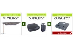 OUTFLEXX Ampelschirm, Creme, Aluminium In Holzoptik, 400x300cm, Inkl. Plattenständer 17 OUTFLEXX Ampelschirm, Creme, Aluminium In Holzoptik, 400x300cm, Inkl. Plattenständer -Ausgewählte Geschäfte Für Garten- Und Outdoor-Produkte 4 18511.jpg