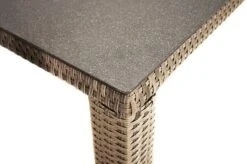 Ploß Rabida Dining Tisch, Champagner-meliert, Polyrattan, 170 X 90 Cm, Glasplatte In Steinoptik -Ausgewählte Geschäfte Für Garten- Und Outdoor-Produkte 4 20167.jpg