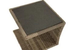 Ploß Rabida Beistelltisch, Champagner-meliert, Polyrattan, 50x50x45 Cm, Glasplatte In Steinoptik 17 Ploß Rabida Beistelltisch, Champagner-meliert, Polyrattan, 50x50x45 Cm, Glasplatte In Steinoptik -Ausgewählte Geschäfte Für Garten- Und Outdoor-Produkte 4 20172.jpg