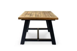 OUTFLEXX Belanda Esstisch, Dark Grey/natur, Alu/recycled FSC®-Teak, 200x100x76cm, Rustikal Gebürstet, A-Gestell -Ausgewählte Geschäfte Für Garten- Und Outdoor-Produkte 4 20321.jpg