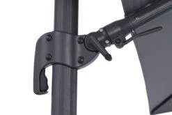 OUTFLEXX Ampelschirm, Anthrazit/grau, Alu/Polyester, 350x350cm, Inkl. Plattenständer -Ausgewählte Geschäfte Für Garten- Und Outdoor-Produkte 4 20363.jpg