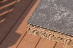 OUTFLEXX Dining Tisch, Hellbraun, Polyrattan, 200 X 95 Cm, Tischplatte Spraystone, 6mm -Ausgewählte Geschäfte Für Garten- Und Outdoor-Produkte 4 20676.jpg