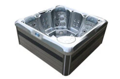 Outtech Steel Art Aries Whirlpool, Grau/schwarz, 214x214x93 Cm / 1000L, 5 Pers., LED Corner Light, LCD Balboa Anzeige, WIFI READY -Ausgewählte Geschäfte Für Garten- Und Outdoor-Produkte 4 21288.jpg