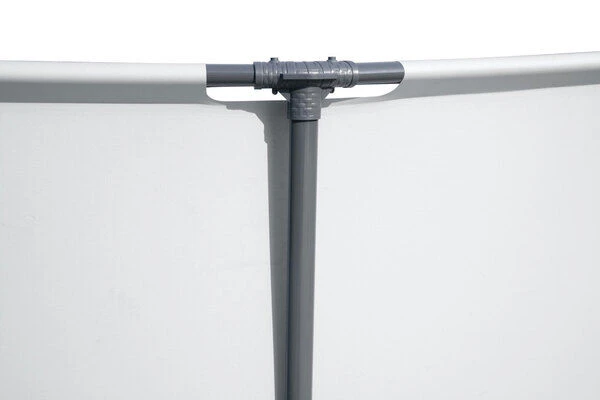 BESTWAY Steel Pro MAX Pool Komplett-Set, Grau, DuraPlus, Ø549x122cm, Mit Filterpumpe, Leiter, Abdeckplane 6 BESTWAY Steel Pro MAX Pool Komplett-Set, Grau, DuraPlus, Ø549x122cm, Mit Filterpumpe, Leiter, Abdeckplane – Bild 4