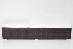 OUTFLEXX 2er-Set Sonnenliegen, Braun Marmoriert, Polyrattan, Je 200x70x45cm, Mit Beistelltisch -Ausgewählte Geschäfte Für Garten- Und Outdoor-Produkte 4 7761.jpg