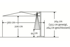 Schneider® SCHNEIDER Rhodos Twist Ampelschirm, Bordeaux, Quadratisch, 300 X 300 Cm -Ausgewählte Geschäfte Für Garten- Und Outdoor-Produkte 5 13623 1.jpg