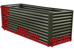 OUTFLEXX Set Hochbeet Mit Erweiterungsmodul, Anthrazit, Zincalume, 120+80cm -Ausgewählte Geschäfte Für Garten- Und Outdoor-Produkte 5 16093.jpg