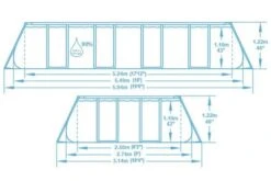 BESTWAY Power Steel Pool Mit Gestell, Grau, 549x274x122cm, Mit Filterpumpe, Leiter, Abdeckplane 18 BESTWAY Power Steel Pool Mit Gestell, Grau, 549x274x122cm, Mit Filterpumpe, Leiter, Abdeckplane -Ausgewählte Geschäfte Für Garten- Und Outdoor-Produkte 5 19179.jpg