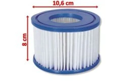 BESTWAY Lay-Z-Spa 2er Set Filterkartuschen Größe VI Für Whirlpools, Weiß, Vlies -Ausgewählte Geschäfte Für Garten- Und Outdoor-Produkte 5 19191.jpg