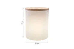 8-SEASONS Shining Drum Dekoleuchte, Weiß, Polyethylen, Outdoor -Ausgewählte Geschäfte Für Garten- Und Outdoor-Produkte 5 20888 2.jpg