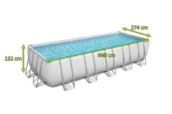 BESTWAY Power Steel Pool Komplett-Set, Grau, TriTech, 640x274x132cm, Mit Sandfilter, Leiter, Abdeckplane -Ausgewählte Geschäfte Für Garten- Und Outdoor-Produkte 5 21936.jpg