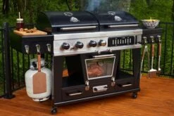 PIT BOSS Memphis Ultimate 4-in-1 Kombigrill, Schwarz, Stahl/Gusseisen, Smoker, Gas- Und Holzkohlegrill -Ausgewählte Geschäfte Für Garten- Und Outdoor-Produkte 6 17311.jpg