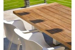 HARTMAN Yasmani Esstisch, Weiß/vintage Brown, Alu/Teak, 240x100cm -Ausgewählte Geschäfte Für Garten- Und Outdoor-Produkte 6 18685.jpg