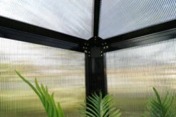 OUTFLEXX Gewächshaus, Schwarz, Alu/Polycarbonat, 295x295x270 Cm, Pulverbeschichtet 17 OUTFLEXX Gewächshaus, Schwarz, Alu/Polycarbonat, 295x295x270 Cm, Pulverbeschichtet -Ausgewählte Geschäfte Für Garten- Und Outdoor-Produkte 6 20086.jpg