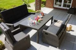 Ploß Rocking Dining Tisch, Grau/braun-meliert, Polyrattan, 170 X 90 Cm, Glasplatte In Steinoptik -Ausgewählte Geschäfte Für Garten- Und Outdoor-Produkte 6 20157.jpg
