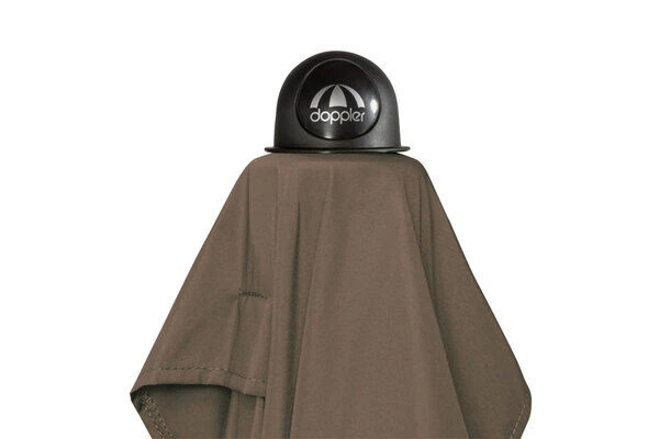 DOPPLER Active Auto Tilt Mittelstockschirm, Greige, Alu/Polyester, 200x300 Cm, Mit Kurbel 8 DOPPLER Active Auto Tilt Mittelstockschirm, Greige, Alu/Polyester, 200x300 Cm, Mit Kurbel – Bild 6