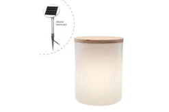 8-SEASONS Shining Drum Dekoleuchte, Weiß, Polyethylen, Outdoor -Ausgewählte Geschäfte Für Garten- Und Outdoor-Produkte 6 20888 2.jpg