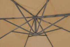 Schneider® SCHNEIDER Thassos Ampelschirm, Natur/silber, Rund, Ø 330cm -Ausgewählte Geschäfte Für Garten- Und Outdoor-Produkte 6 21428.jpg