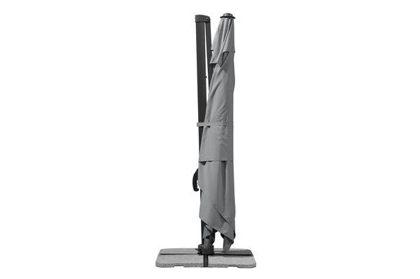 Schneider® SCHNEIDER Exklusivmodell Rhodos Grande Ampelschirm, Silbergrau, 300x400 Cm, Rechteckig 7 Schneider® SCHNEIDER Exklusivmodell Rhodos Grande Ampelschirm, Silbergrau, 300x400 Cm, Rechteckig – Bild 6