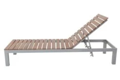 Villana 2er Sonnenliegen-Set, Alu/FSC-Akazienholz, 201x70x32,5cm, 4-fach Verstellbar, Mit Beistelltisch 45x45cm -Ausgewählte Geschäfte Für Garten- Und Outdoor-Produkte 7 17776.jpg