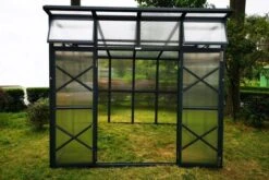 OUTFLEXX Gewächshaus, Anthrazit, Alu/Polycarbonat, 271x271x241/180cm, 4 Fenster, 10 Mm Wandstärke -Ausgewählte Geschäfte Für Garten- Und Outdoor-Produkte 7 18177.jpg