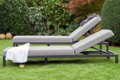 HARTMAN Eva Loungeliege, Flanelle, Sunbrella, 195 X 70 X 45 Cm, Rückenlehne Verstellbar, Hohe Liegefläche -Ausgewählte Geschäfte Für Garten- Und Outdoor-Produkte 7 20467.jpg