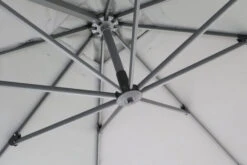 OUTFLEXX Ampelschirm, Anthrazit, Pulverbesch. Aluminium, 300x300 Cm, Inkl. Plattenständer, Twist-Funktion -Ausgewählte Geschäfte Für Garten- Und Outdoor-Produkte 8 16109.jpg