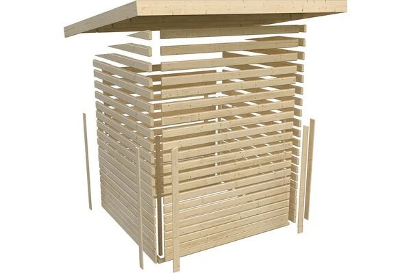 KARIBU Gartenhaus Northeim 5, Fichtenholz 38 Mm, Pultdach 10 KARIBU Gartenhaus Northeim 5, Fichtenholz 38 Mm, Pultdach – Bild 8