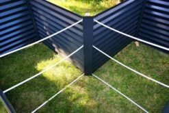 OUTFLEXX Eck-Hochbeet, Anthrazit, Zincalume, 210x210x90x84cm -Ausgewählte Geschäfte Für Garten- Und Outdoor-Produkte 8 18170.jpg