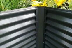 OUTFLEXX Eck-Hochbeet, Anthrazit, Zincalume, 270x270x90x84cm -Ausgewählte Geschäfte Für Garten- Und Outdoor-Produkte 8 18174.jpg